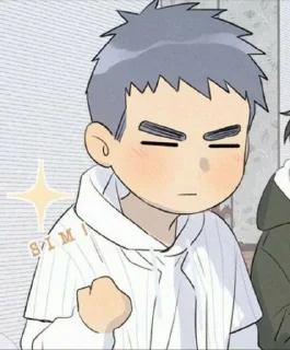 😚 emoji Li Huan Telegram sticker 7 of 30