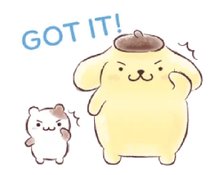 Sticker from Pompompurin — @slyhterin