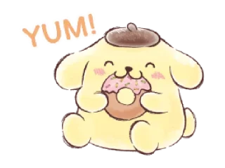 🍮 emoji Pompompurin — @slyhterin Telegram sticker 12 of 25