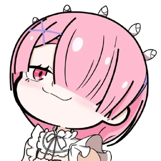 Sticker from Re : Zero @StickersofWeeb