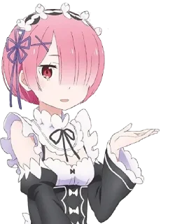 😝 emoji Re : Zero @StickersofWeeb Telegram sticker 13 of 45