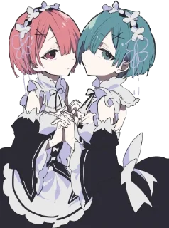 Sticker from Re : Zero @StickersofWeeb