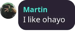 Sticker from Lord martin