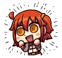 😍 emoji Fate/Grand Order vol.3 Telegram sticker 10 of 40