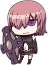 😖 emoji Fate/Chibi Order Telegram sticker 2 of 89