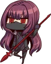 😷 emoji Fate/Chibi Order Telegram sticker 12 of 89