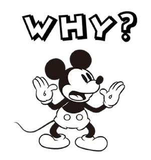⭐ emoji @Gifs_Gallery Mickey Mouse Pack 💖 Telegram sticker 12 of 25