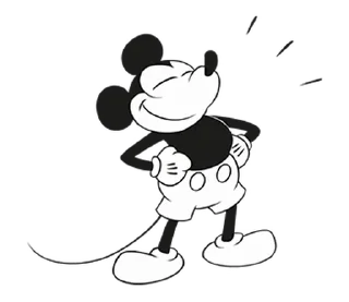 ⭐ emoji @Gifs_Gallery Mickey Mouse Pack 💖 Telegram sticker 8 of 25