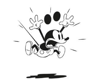⭐ emoji @Gifs_Gallery Mickey Mouse Pack 💖 Telegram sticker 16 of 25