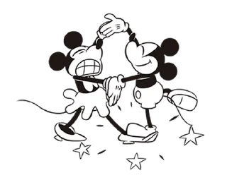 ⭐ emoji @Gifs_Gallery Mickey Mouse Pack 💖 Telegram sticker 23 of 25