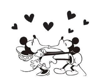 ⭐ emoji @Gifs_Gallery Mickey Mouse Pack 💖 Telegram sticker 11 of 25