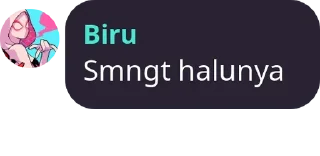 Sticker from Punya biru