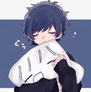 😴 emoji Anime pack Telegram sticker 9 of 20