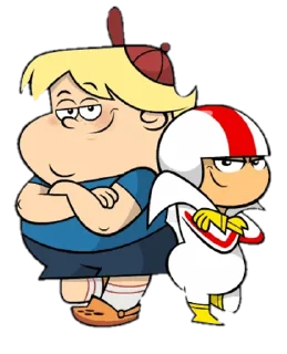 😎 emoji Kick Buttowski by @PhycoNinja13b Telegram sticker 5 of 11