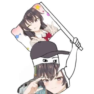 Sticker from @sticker_freehk 時々ボソッとロシア語でデレる隣のアーリャさん Pack1