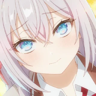 😍 emoji @HD_Stickers 時々ボソッとロシア語でデレる隣のアーリャさん Part 3 Telegram sticker 18 of 120