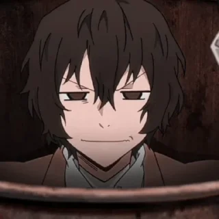 🍫 emoji Dazai Osamu Telegram sticker 18 of 28