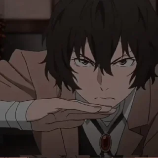 🍫 emoji Dazai Osamu Telegram sticker 20 of 28