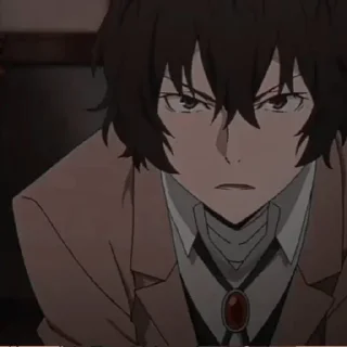 🍿 emoji Dazai Osamu Telegram sticker 19 of 28