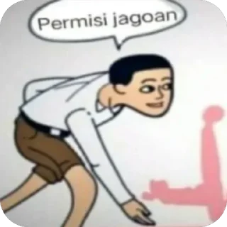 🫥 emoji ah ah ah Telegram sticker 6 of 44