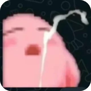 🫥 emoji ah ah ah Telegram sticker 12 of 44