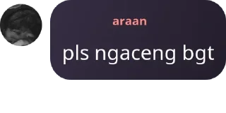 Sticker from instagram ; araancurrr_