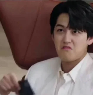 😟 emoji Kdrama reactions Telegram sticker 17 of 65