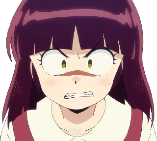 😡 emoji Urusei Yatsura @Y2LAB Telegram sticker 11 of 38