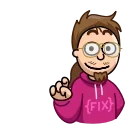 ☝️ emoji Rosénimated 🇺🇦 Telegram sticker 9 of 9