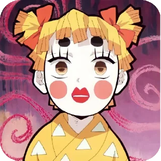 🙂 emoji ℤ𝔼ℕ𝕀𝕋𝕊𝕌 ⚡( @Mno_zenitsu_agatsuma) Telegram sticker 1 of 44