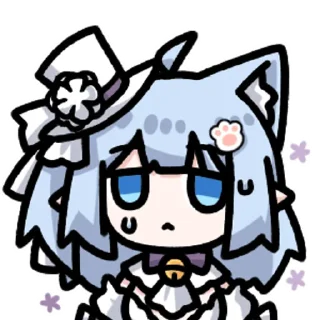 Sticker from 雪音猫猫一 @zhaxia_cn
