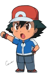 Sticker from Pokemon Chibi @AnimeStickersChibi