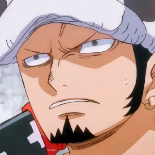 Sticker from Trafalgar D Water Law @Anime_Basket