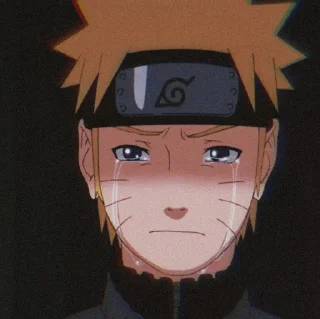 😭 emoji ＮＡＲＵＴＯ//@ZoldyckStickers Telegram sticker 7 of 77