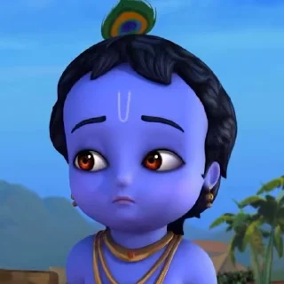 Sticker from Little Krishna @Sumit_Official_01