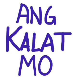 Sticker from basta sticker