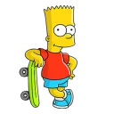 😎 emoji Simpsons Telegram sticker 11 of 19