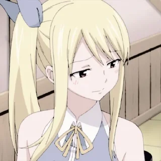 🎏 emoji Lucy Heartfilia - @amallinofficiaall Telegram sticker 7 of 45