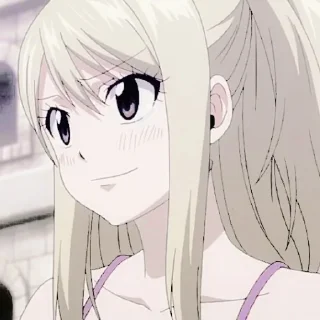 🎏 emoji Lucy Heartfilia - @amallinofficiaall Telegram sticker 17 of 45