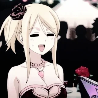🎏 emoji Lucy Heartfilia - @amallinofficiaall Telegram sticker 6 of 45