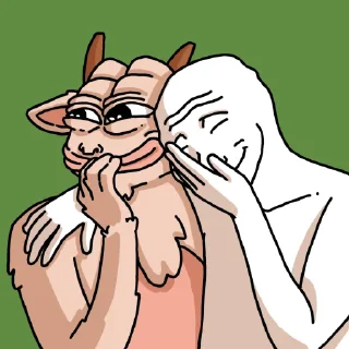 😂 emoji GOAT Telegram sticker 23 of 40