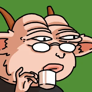 ☕️ emoji GOAT Telegram sticker 20 of 40