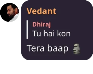 🗿 emoji Rohitian's club pack by @QuotLyBot Telegram sticker 1 of 120