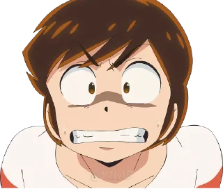 😨 emoji Urusei Yatsura @Y2LAB Telegram sticker 24 of 38