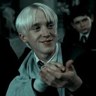 🐍 emoji Draco Malfoy @stikerwestern Telegram sticker 8 of 60
