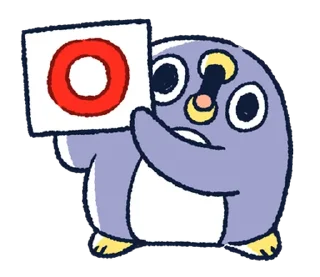 ⭕️ emoji 胖企鵝的內心話3 Telegram sticker 1 of 40