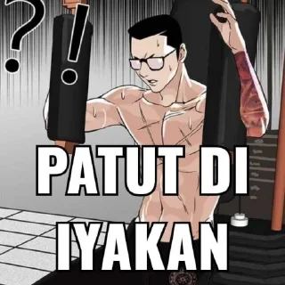 Sticker from lookism by @jjarvinlee