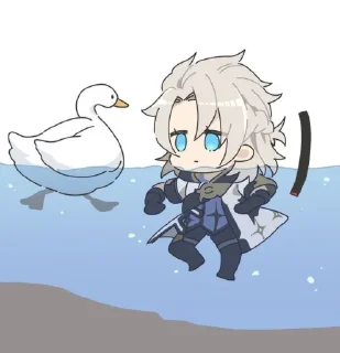 🦆 emoji genshin stickers Telegram sticker 22 of 106