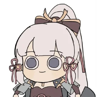 🤍 emoji genshin stickers Telegram sticker 24 of 106