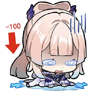 😨 emoji Genshin Stickers Telegram sticker 21 of 120